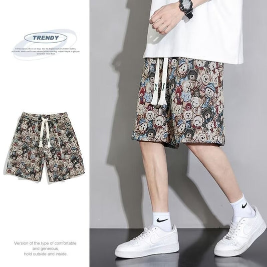Summer Fashion Brand Fashionable Fifth Pants Male