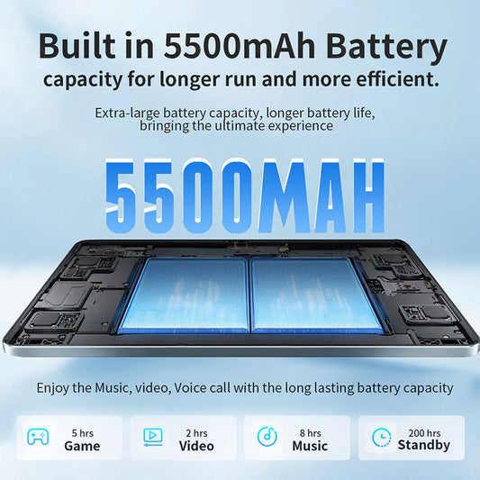 G-tab T9 Rockchip RK3562 Quad Core 3GB 3GB RAM 64GB ROM 10.1 Inch Android 14 Tablet PC Grey