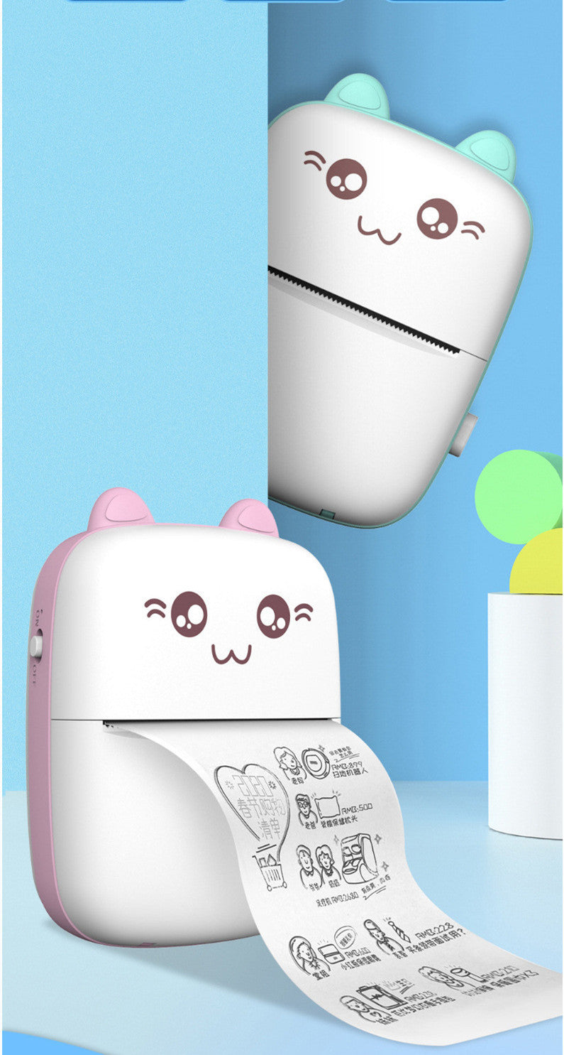 Portable Mini Printer - Quick, Clear & Wireless Printing