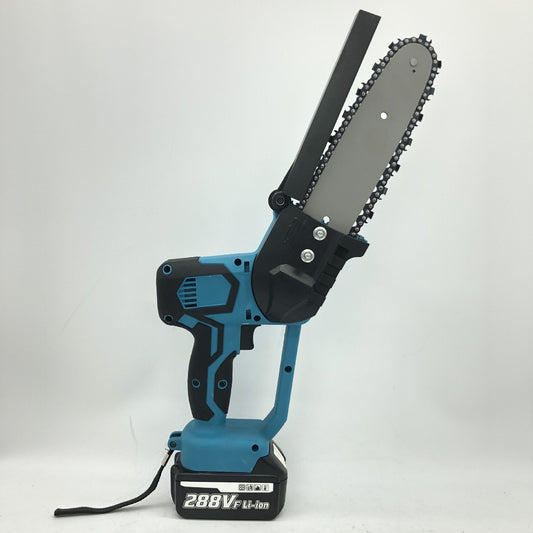 21V Rechargeable Electric Logging Saw – Lithium Battery Powered Chainsaw with High Torque Motor