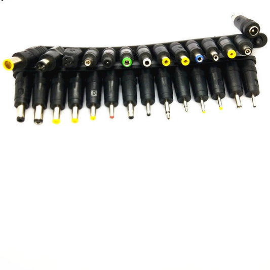 28-Piece Universal Laptop AC/DC Power Supply Adapter Plug Set