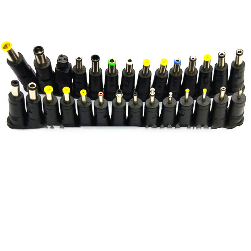 28-Piece Universal Laptop AC/DC Power Supply Adapter Plug Set