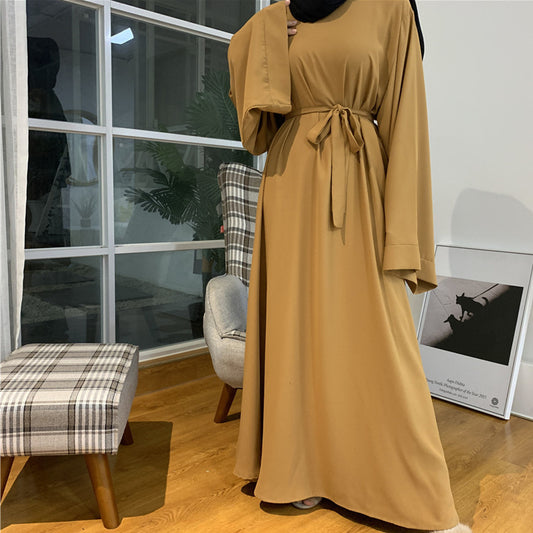 Elegant Long Sleeve Abaya Dress for Women