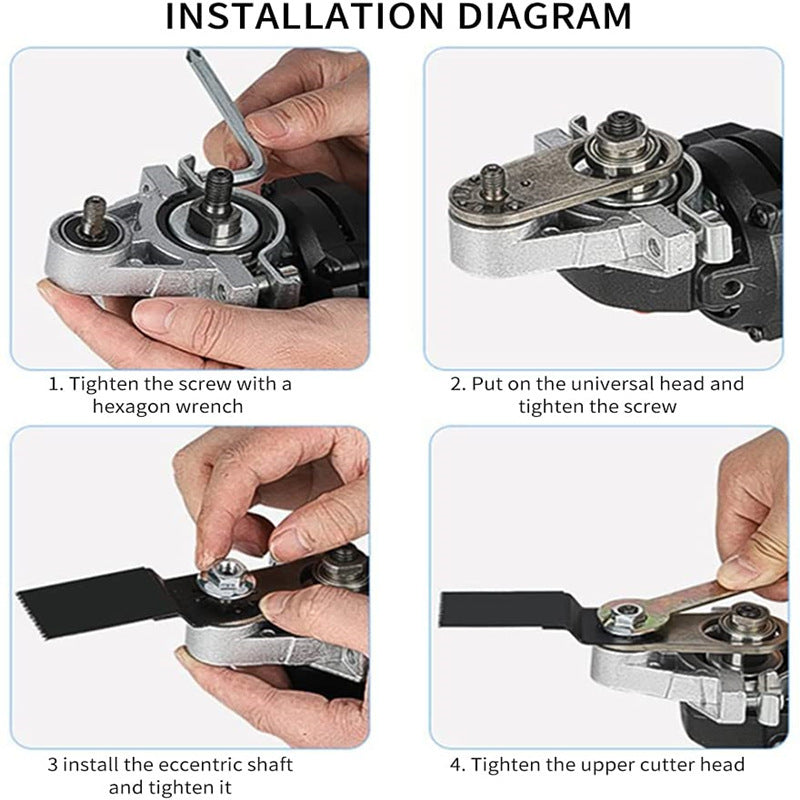 Universal Angle Grinder Adapter Kit – Multi-Tool Conversion for Cutting & Grinding