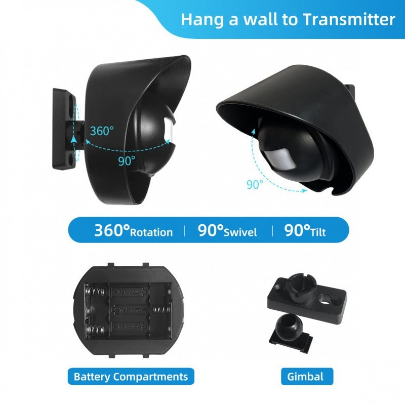 Wireless Infrared Sensor Doorbell