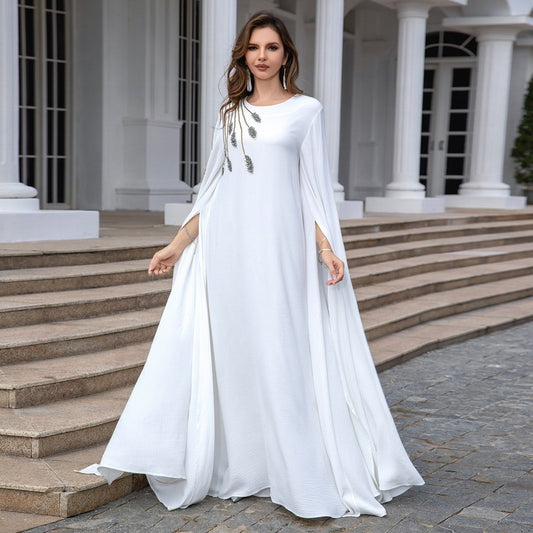 Embroidered Robe Gown