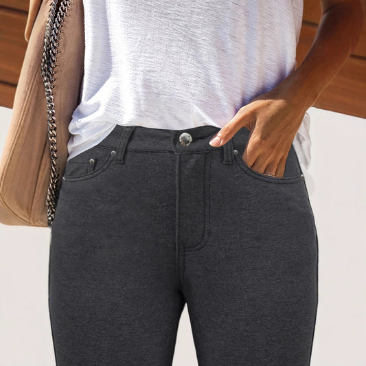 Street Style Skinny Cotton Pants