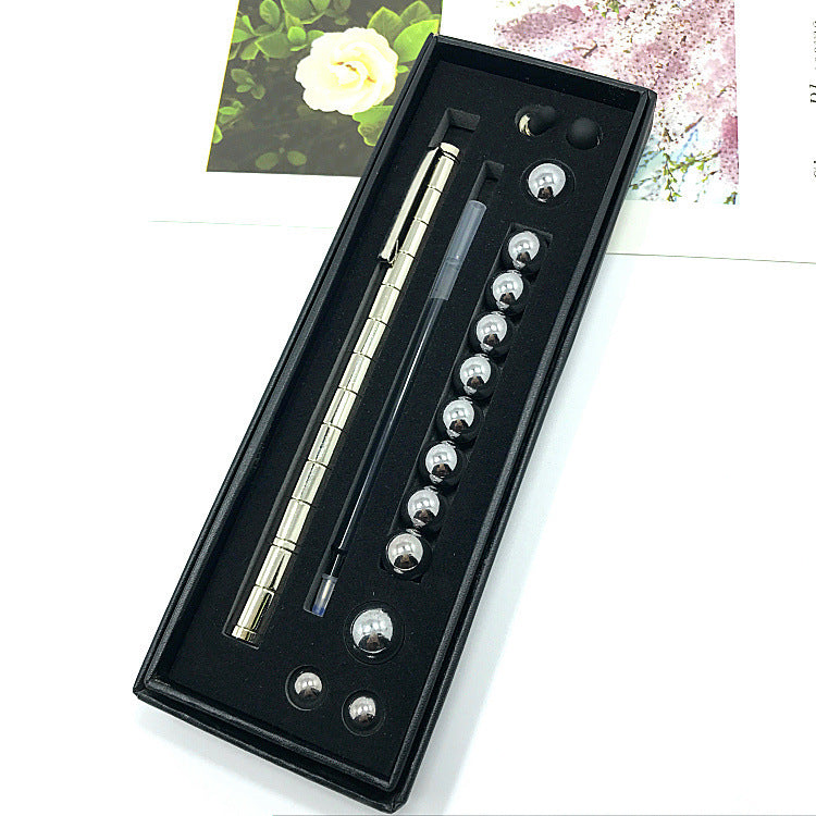 Magnetic Fidget Pen - Write, De-Stress & Create Shapes
