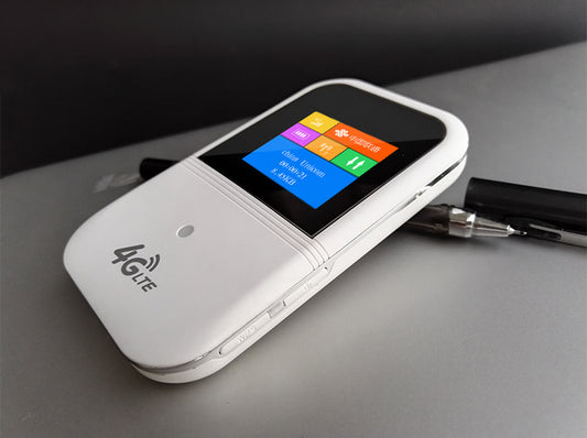 4G LTE Portable WiFi Router - Fast, Reliable & Multi-User Support