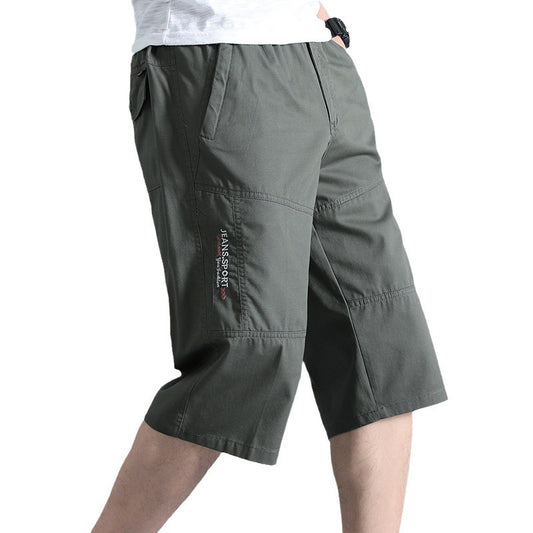 Men's Casual Sports Pants Loose Cotton