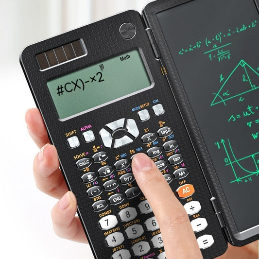 Scientific Calculator with LCD Notepad for Efficient Calculation and Note Taking