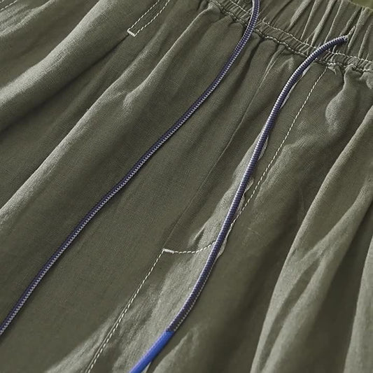 Men's Loose Straight Drooping Shorts Casual