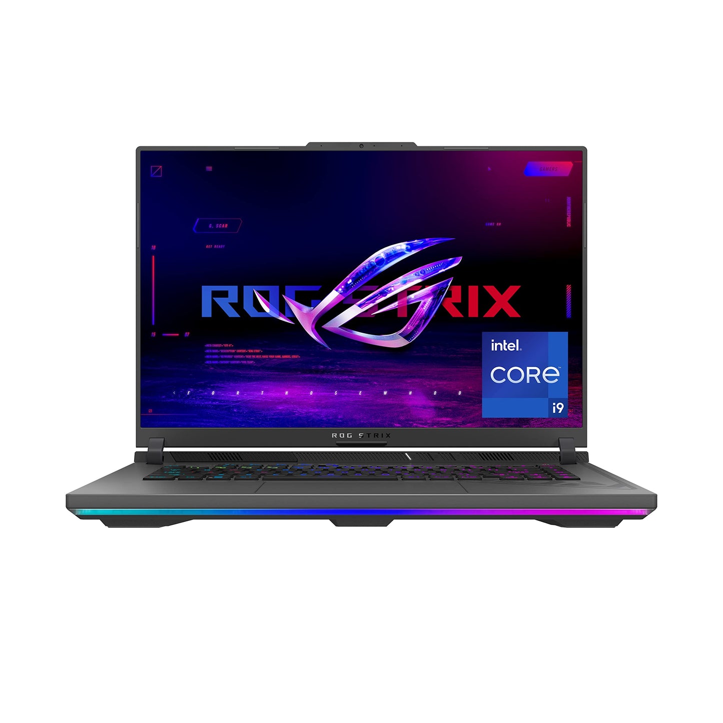 ASUS ROG Strix G16 (2024) Gaming Laptop, 16” ROG Nebula Display 16:10 QHD 240Hz, NVIDIA® GeForce RTX™ 4070, Intel® Core™ i9-14900HX, 16GB DDR5-5600, 1TB PCIe Gen4 SSD, Wi-Fi 6E, Win 11, G614JIR-AS94