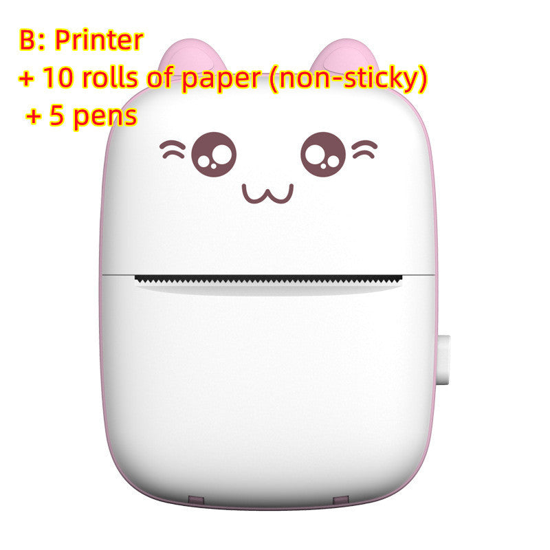Portable Mini Printer - Quick, Clear & Wireless Printing
