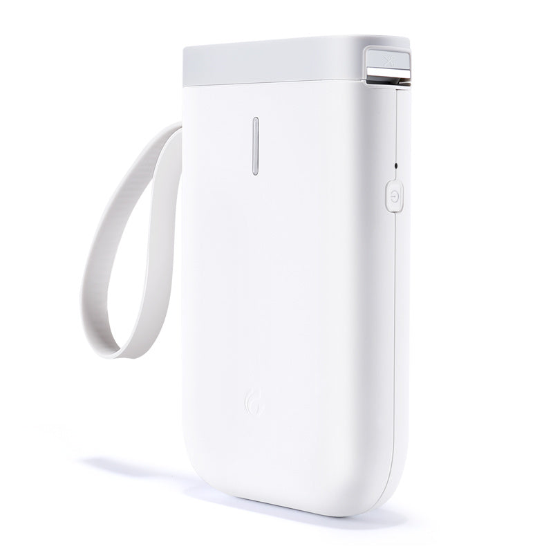 Portable Bluetooth Thermal Label Printer – Rechargeable, High-Resolution 203 DPI, Multi-Language Support