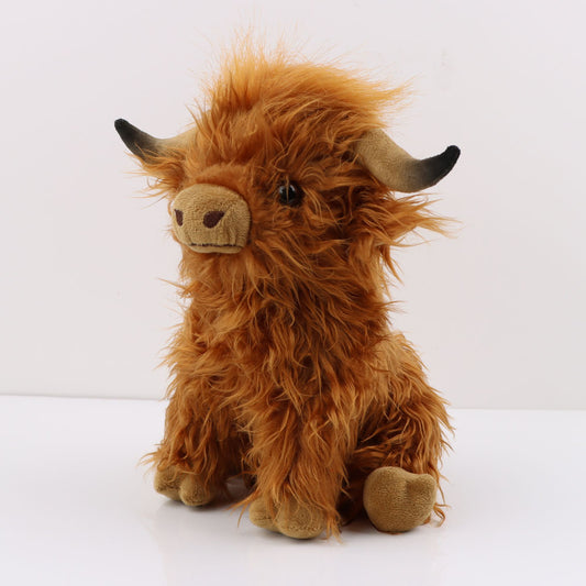 Plush Cattle Doll (25cm) – Soft and Cuddly