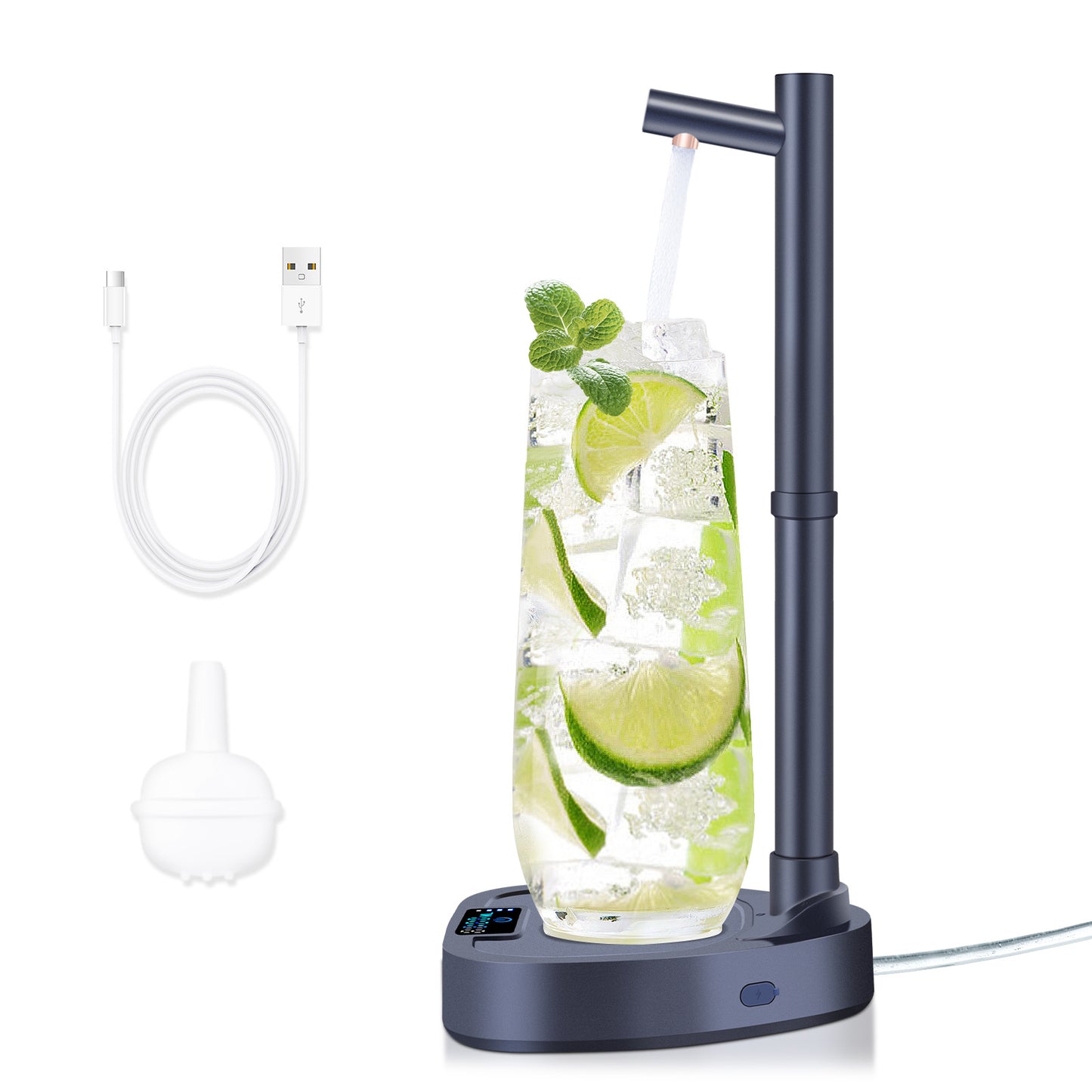 Smart Electric Water Dispenser Pump with 8-Level Quantitative Pumping and Portable Design