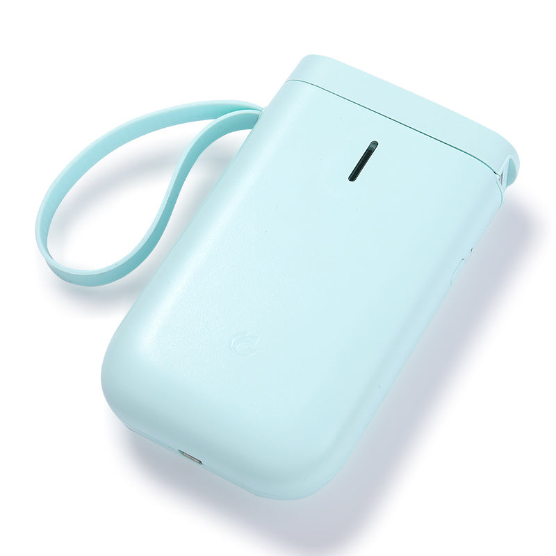 Portable Bluetooth Thermal Label Printer – Rechargeable, High-Resolution 203 DPI, Multi-Language Support
