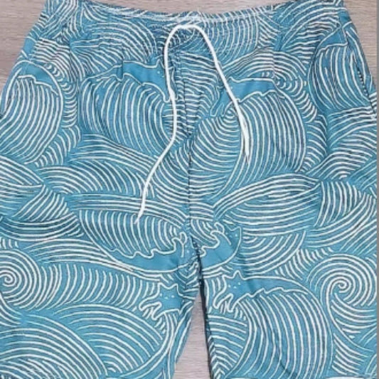 Trendy 3D Digital Printing Loose Trendy Shorts
