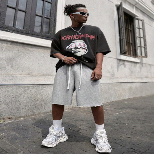 Men's Medium Long Trousers Plus Size Street Hip-hop