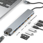 Multi-Function USB-C Splitter Hub – Compact & Efficient