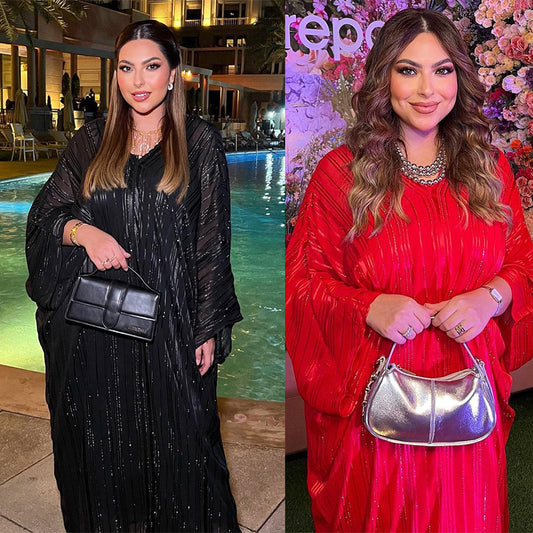 Two-Piece Abaya Dress Set