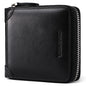 Men's Wallet Leather Zero Purse Zipper Wallet Horizontal Multi-Function Gift Box Wallet