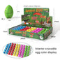 Dinosaur egg children soak in water to expand hatching small toys cracked shell simulation animal