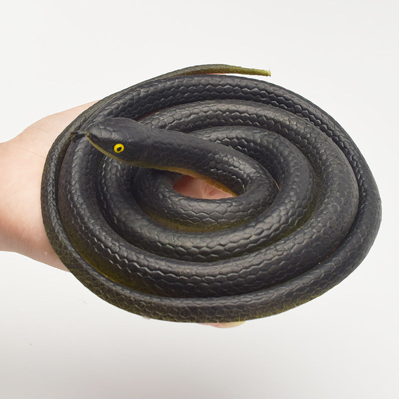80cm Soft Rubber Simulation Snake Toy