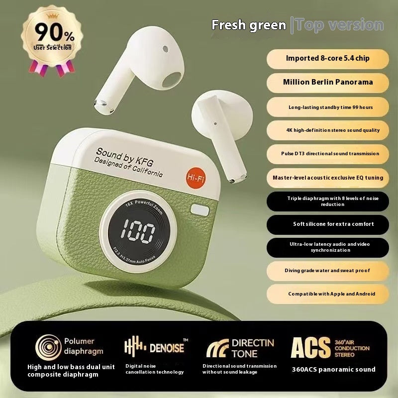 Ear Hook Bone Conduction Wireless Bluetooth Headset Color Display