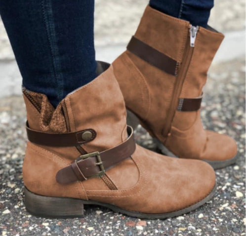 Customized Foreign Trade Supply Short Boots Women's Boots