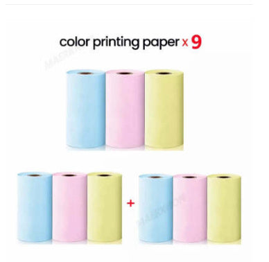 Phomemo T02 Mini Pocket Thermal Printer – Inkless Bluetooth Label Printer, Supports 10 Languages, 1000mAh Battery