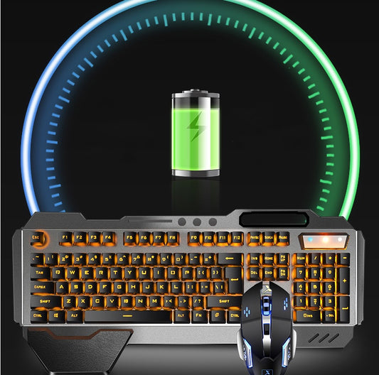 Wireless Keyboard and Mouse Set - USB Connection