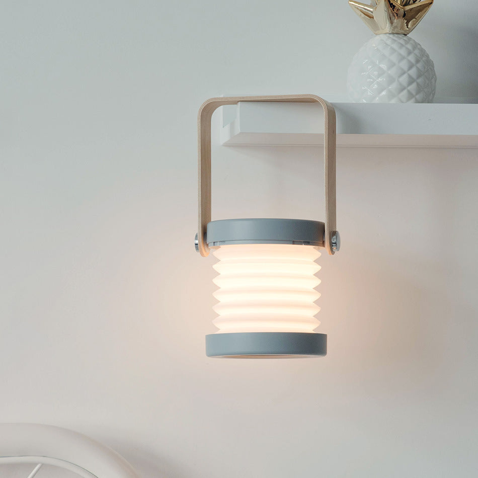 Foldable Touch LED Night Light, USB Rechargeable, 3 Brightness Levels