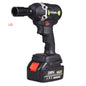 Cordless 21V Brushless Impact Wrench – 320Nm Torque, Rechargeable, Black 288VF