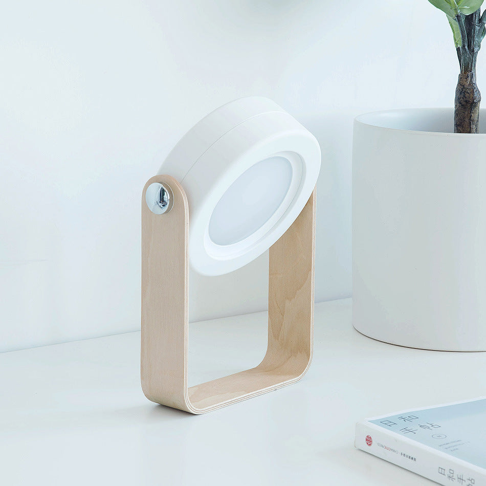 Foldable Touch LED Night Light, USB Rechargeable, 3 Brightness Levels