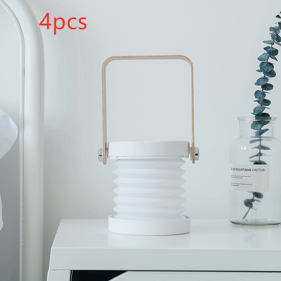 Foldable Touch LED Night Light, USB Rechargeable, 3 Brightness Levels