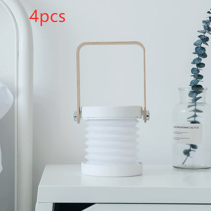Foldable Touch LED Night Light, USB Rechargeable, 3 Brightness Levels