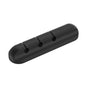 Desktop Cable Manager – Organize Wires, High Strength Double-Sided Glue, Organic Silicone, Black**