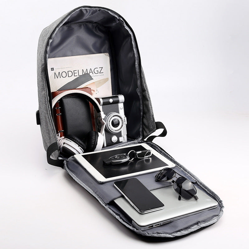 16-Inch Anti-Theft Business Backpack – Waterproof Multi-Function USB Travel Bag