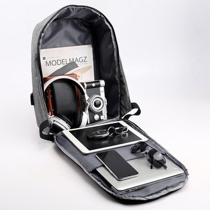 16-Inch Anti-Theft Business Backpack – Waterproof Multi-Function USB Travel Bag
