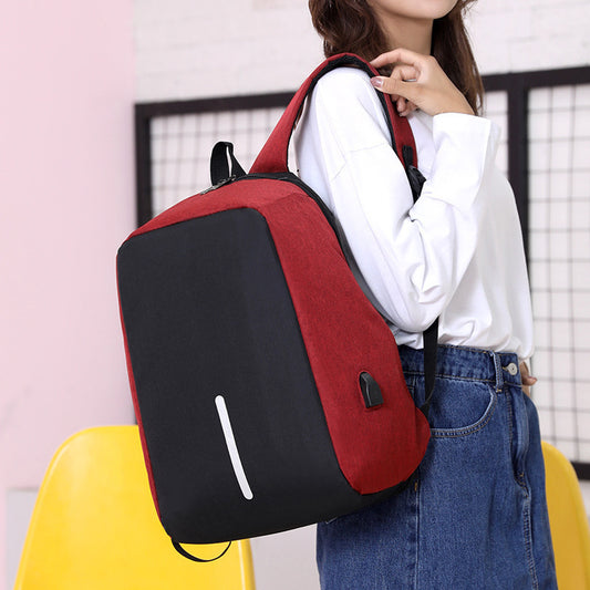 16-Inch Anti-Theft Business Backpack – Waterproof Multi-Function USB Travel Bag