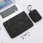 14-Inch PU Leather Laptop Bag – Waterproof Flat Liner Bag with Soft Handle