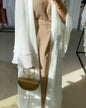 Elegant Modest Abaya Dress – Lightweight Polyester Blend