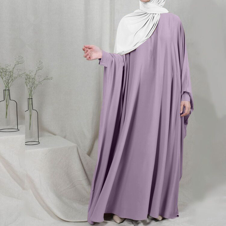 Full-Cover Eid Hooded Jilbab Khimar Abaya