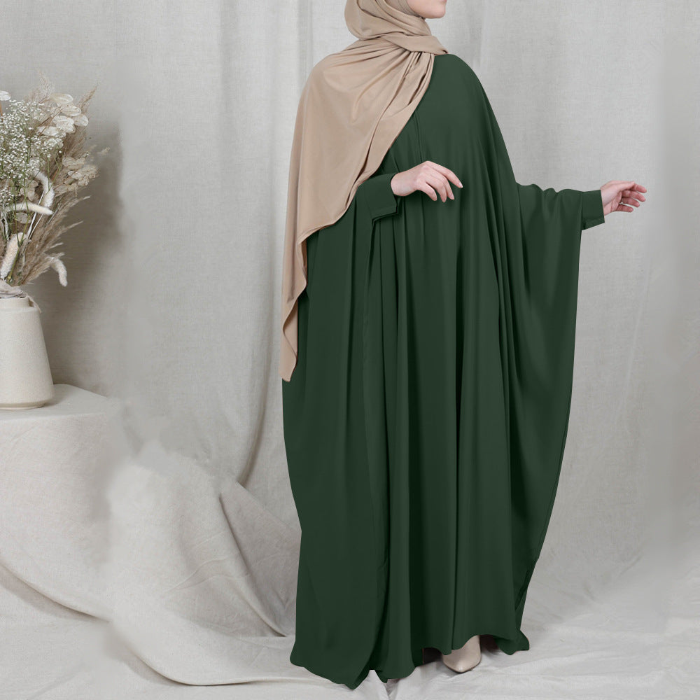 Full-Cover Eid Hooded Jilbab Khimar Abaya