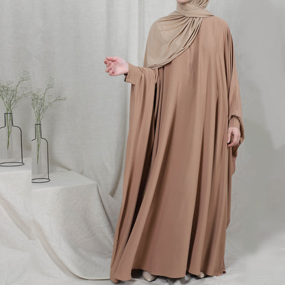 Full-Cover Eid Hooded Jilbab Khimar Abaya