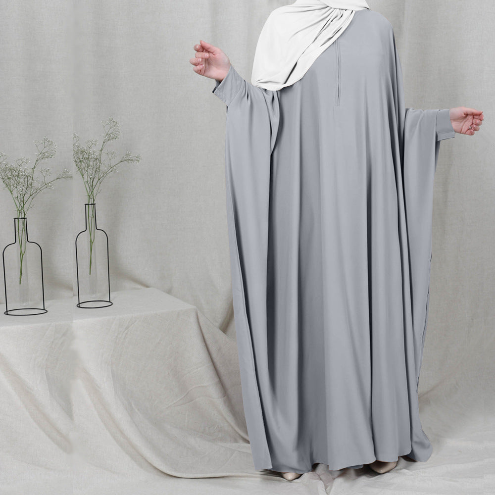 Full-Cover Eid Hooded Jilbab Khimar Abaya