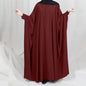 Full-Cover Eid Hooded Jilbab Khimar Abaya