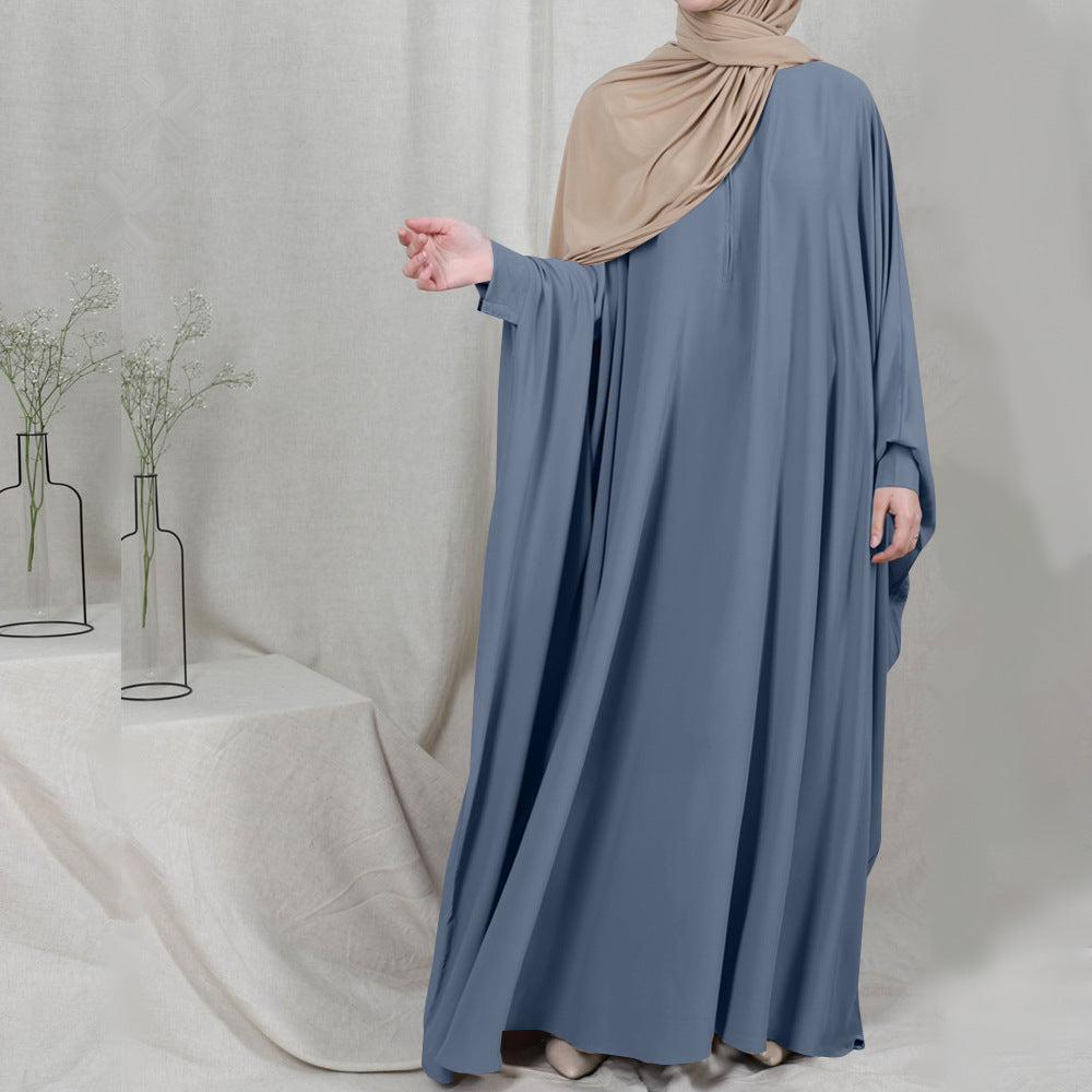 Full-Cover Eid Hooded Jilbab Khimar Abaya